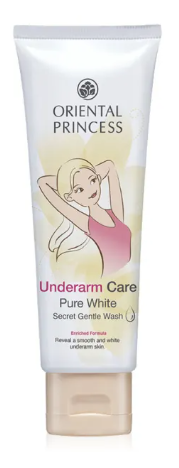 Oriental Princess Underarm Care Pure White Secret Gentle Wash 100g tube.
