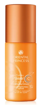 Oriental Princess Natural Power C Miracle Brightening Complex Night Repairing Serum 60ml bottle.