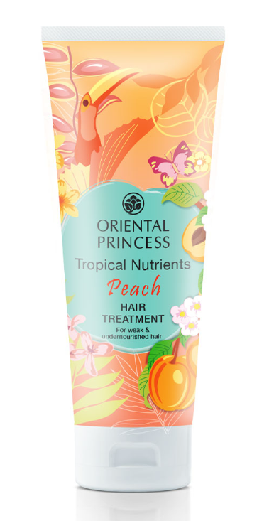 Лечение волос персиковым цветом Tropical Nutrients