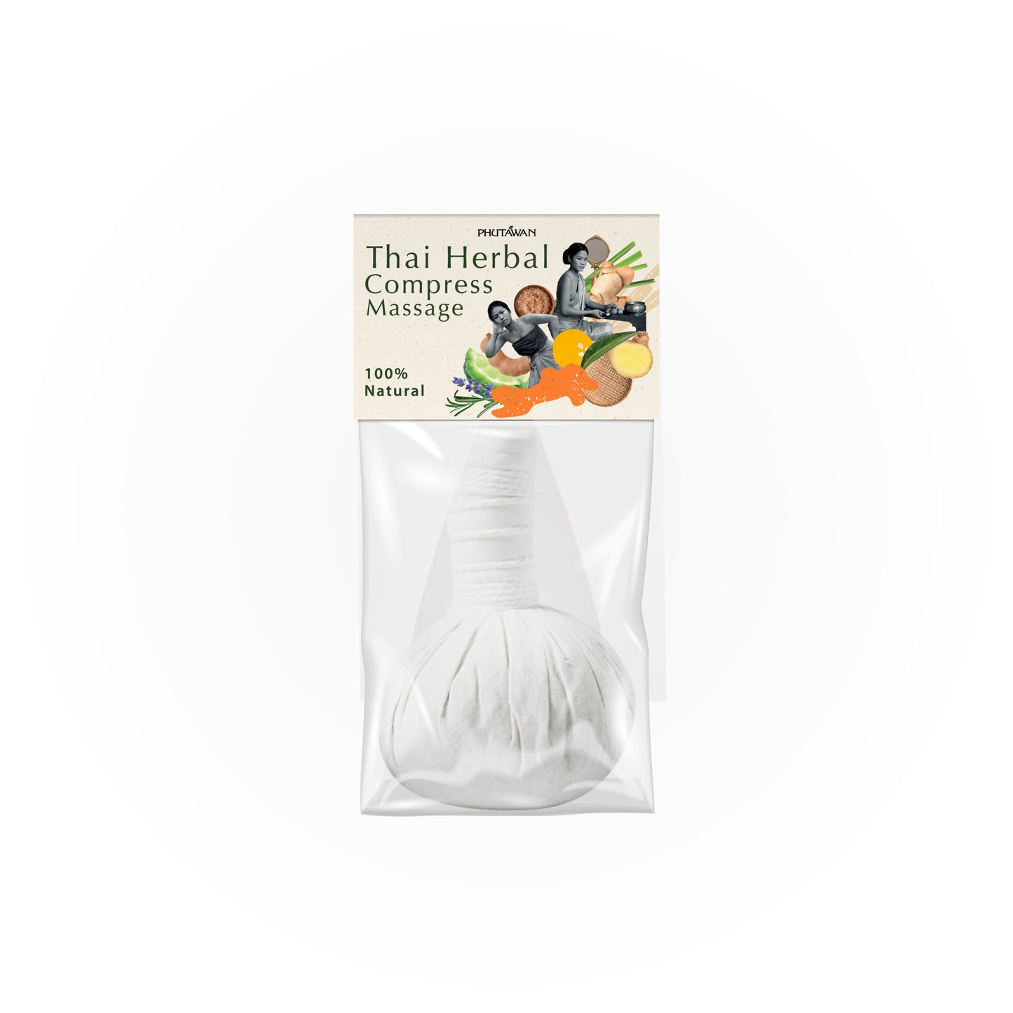 Phutawan Thai Herbal Compress Massage Ball (80g)
