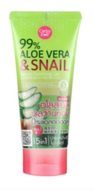 Cathy Doll Aloe Vera & Snail Serum Soothing Gel (175 g)