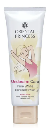 Oriental Princess Underarm Care Pure White Secret Gentle Wash Enriched Formula 100g Oriental Princess Underarm Skin Scrub. Make it smooth and clear.