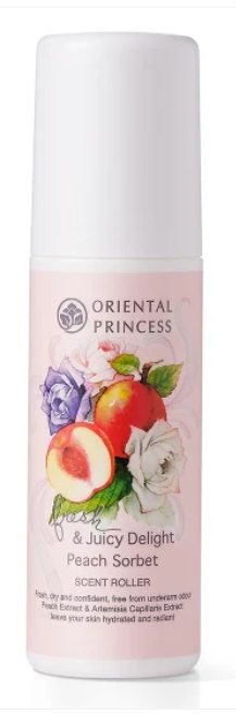 Oriental Princess Fresh & Juicy Delight Peach Sorbet Scent Roller (70ml)