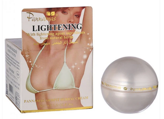 Pannamas Lightening Armpit & Bikini Herbal Cream, 40g