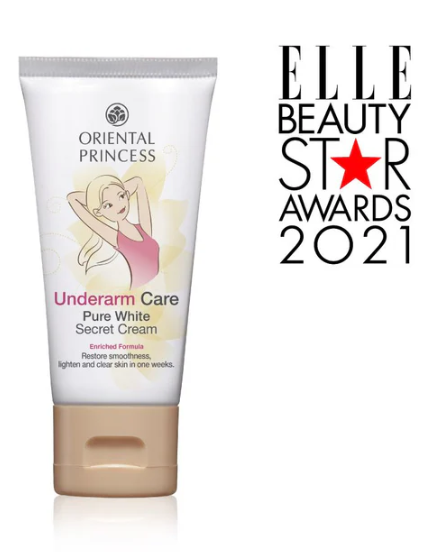 Oriental Princess Underarm Care Pure White Secret Cream Enriched Formula, 50g