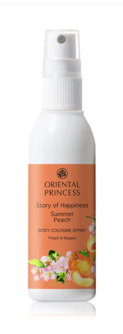 Oriental Princess Story of Happiness Summer Peach Body Cologne Spray (100ml)