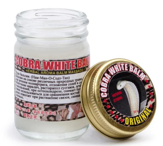 Cobra Balm White Balm 50 g., White snake balm 50 g.