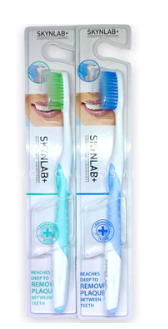 Karmart SKYNLAB+ Premium Slim Soft Toothbrush Premium toothbrush with soft and ultra-fine bristles