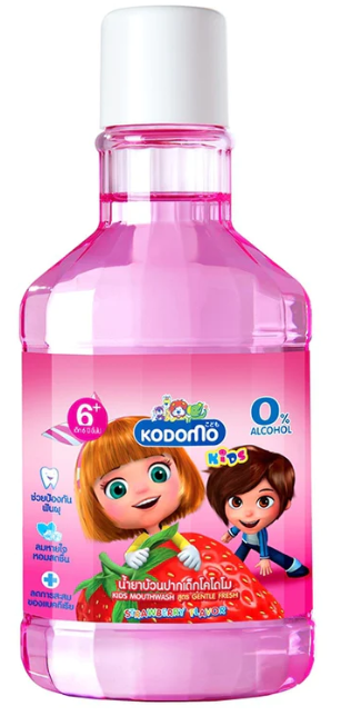 KODOMO KODOMO Kids Mouthwash Gentle Fresh 250 ml, Children's mouthwash 250 ml