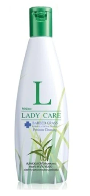 Mistine Lady Care Barbed Grass intimate Cleanser 200 ml., Gel for intimate hygiene with a “narrowing” effect 200 ml