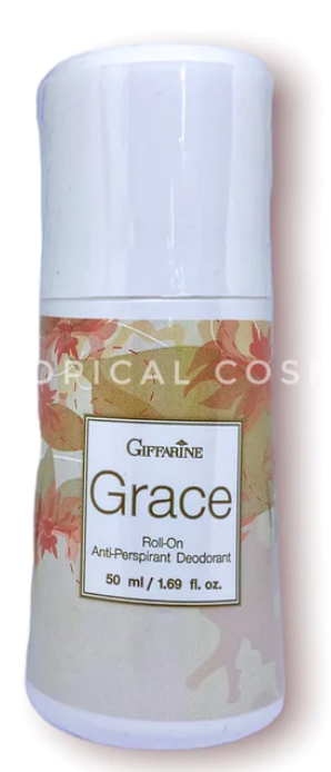 Giffarine Grace Roll-On Anti-Perspirant Deodorant 50 ml., Roll-on antiperspirant deodorant "Grace" 50 ml