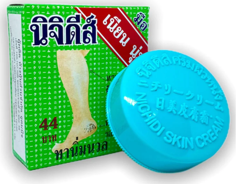 NiChiDi Skin Cream 15.3 g., Cream for the treatment of cracked heels 15.3 g.