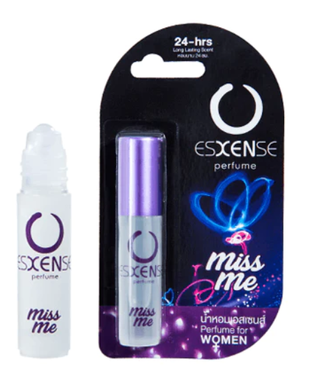 Esxense Perfume Miss Me 3 ml., Women's perfume with pheromones "Miss Me" with roller applicator 3 ml.