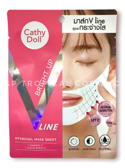 Karmart Cathy Doll Bright Up V Line Hydrogel Mask Sheet 18 g.