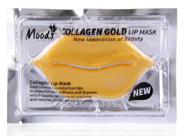 Belov Moods Collagen Crystal Lip Mask 8 g., Collagen lip mask with biogold 8 g.