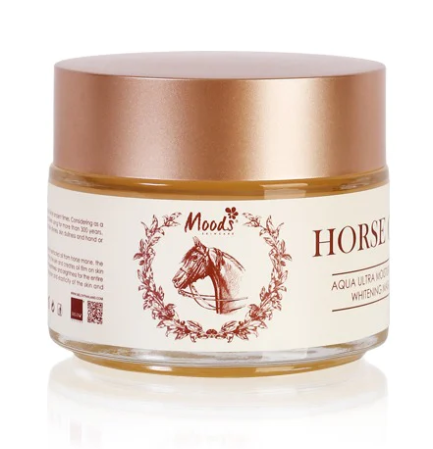 Belov Moods Horse Oil Aqua Ultra Moisturizing Whitening Mask 100 ml., Deeply moisturizing whitening face mask with horse oil 100 ml.