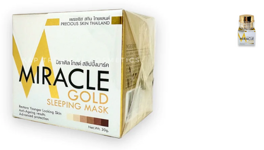 PRECIOUS SKIN Miracle Gold Sleeping Mask 30 g., Anti-aging night mask with biogold 30 g.