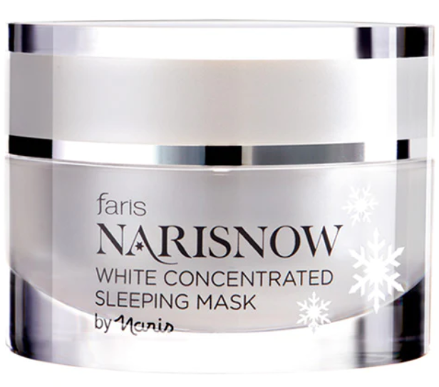 Faris Narisnow Sleeping Mask 30 g., Whitening night concentrated face mask 30 g.