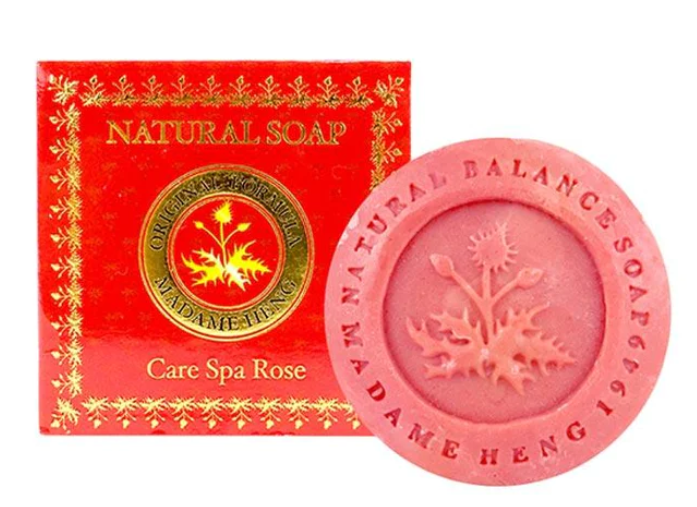 Madame Heng Natural Soap Care SPA Rose 150 g., Natural SPA soap Rose 150 gr.