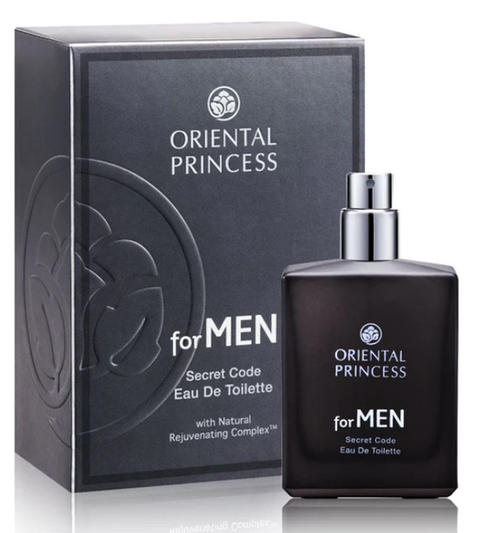 Oriental Princess Secret Code for Men Eau de Toilette 50 ml., Eau de toilette "Secret Code" for men 50 ml.