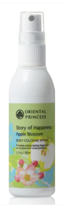 Oriental Princess Story of Happiness Apple Blossom Body Cologne Spray (100ml)