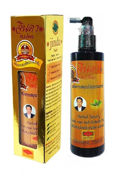 Jinda Herbal Hair Loss Treatment Serum (250ml)