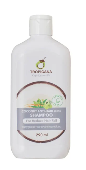 Tropicana Hair Loss Shampoo - Non-Paraben Anti-Hair Loss Formula, 290ml