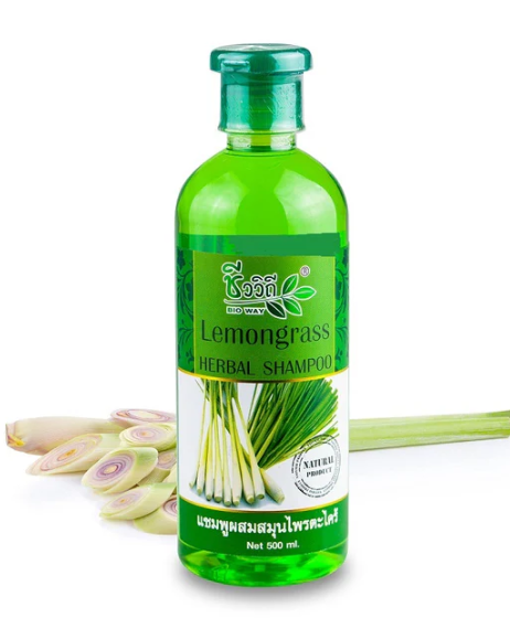 Bio Way Lemongrass Natural Herbal Hair Shampoo, 500 ml