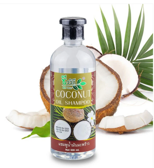 Bio Way Coconut Natural Herbal Shampoo, 500 ml