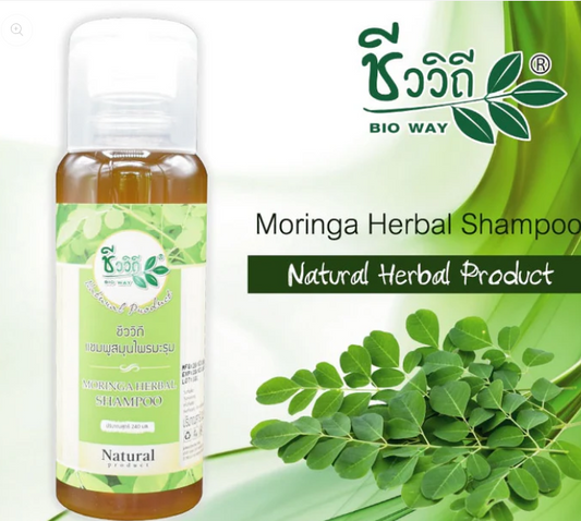 Bio Way Moringa Herbal Shampoo (240 ml)