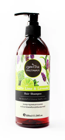 Phutawan Bergamot Shampoo Mixed with Lavender (350 ml)