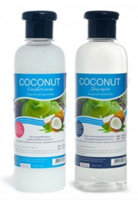 Banna Coconut Hair Shampoo + Conditioner (360ml+360ml)