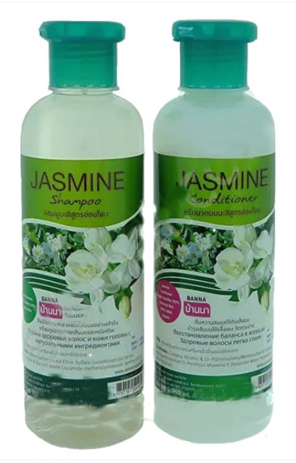 Banna Jasmin Hair Shampoo + Conditioner (360ml+360ml)