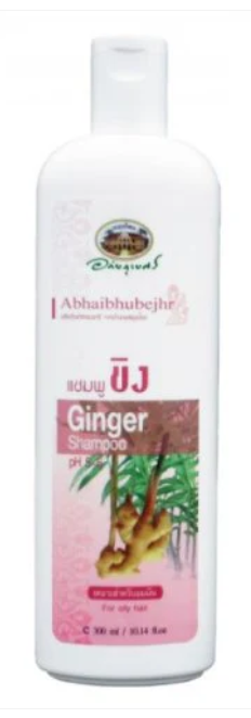 Abhaibhubejhr Ginger Natural Herbal Shampoo, 300ml