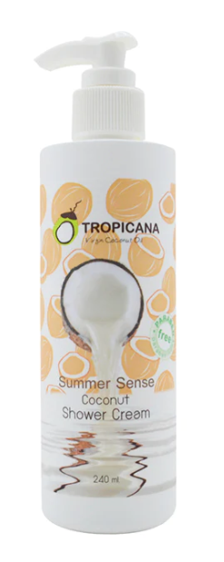 Tropicana Coconut Shower Cream Summer Sense (240ml)