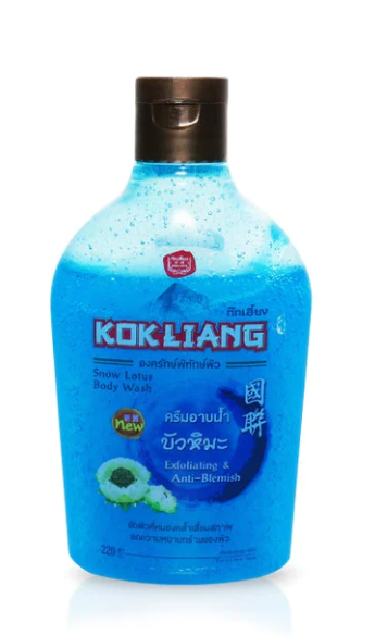 Kokliang Snow Lotus Gel Scrub Body Wash (220 ml)