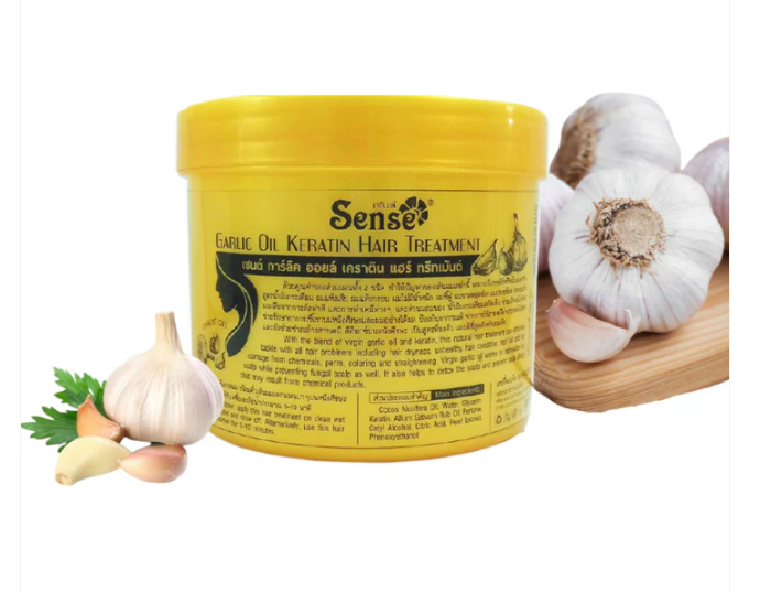 Sense Garlic Oil Keratin Hair Treatment, 500g