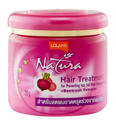 Lolane Natura Hair Treatment Beetroot Extracts (250g)