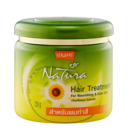 Lolane Natura Hair Treatment Sunflower For Nourishing & Color Care (250g)