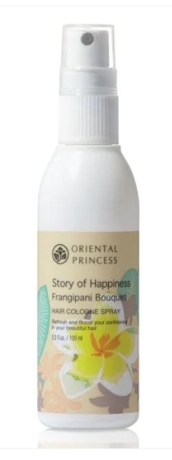 Oriental Princess Story of Happiness Frangipani Bouquet Hair Cologne Spray (100ml)