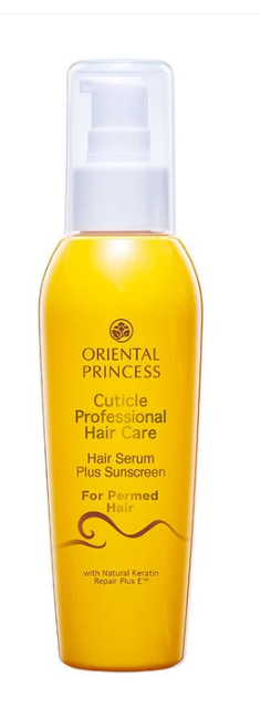 Oriental Princess Cuticle Professional Hair Care Hair Serum Plus Sunscreen for Permed Hair, 125ml