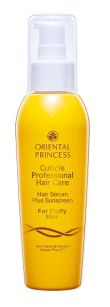 Oriental Princess Cuticle Professional Hair Care Hair Serum Plus Sunscreen for Fluffy Hair, 125ml