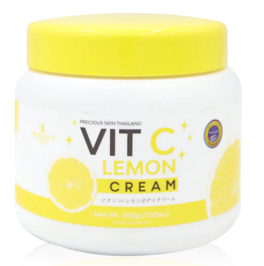 Precious Skin Thailand Vit C Lemon Cream, 200g