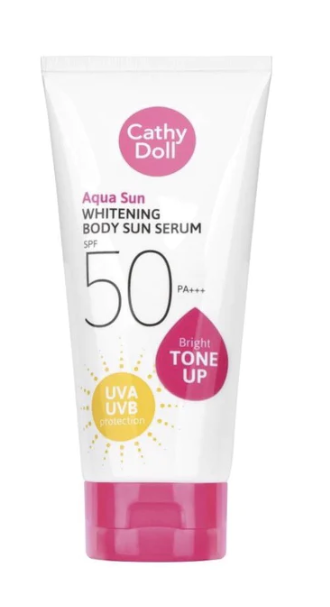 Cathy Doll Aqua Sun Whitening Body Sun Serum SPF50 PA+++