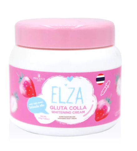 Precious Skin Thailand Elza Gluta Colla Whitening Cream, 200g