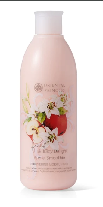 Oriental Princess Fresh & Juicy Delight Apple Smoothie Shimmering Moisturiser (250ml)