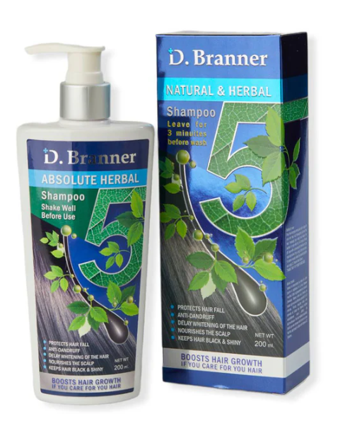 Dr.Branner Absolute Herbal Shampoo, 200ml