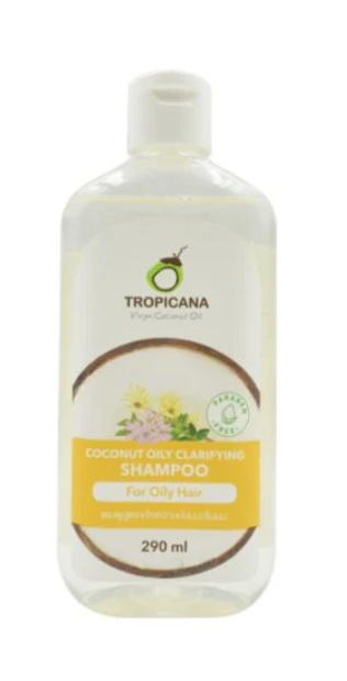 Tropicana Coconut Oily Clarifying Shampoo for Oily Hair, 290ml