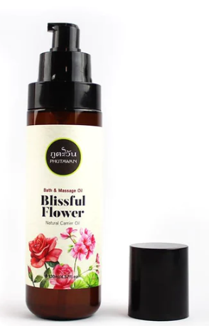 Phutawan Blissful Flower Bath & Massage Oil (130 ml)