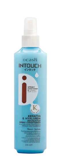 DCASH Intouch Keratin & Hyaluron Recreator Spray Conditioner, 220ml